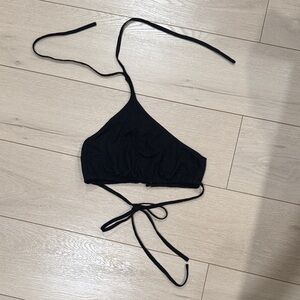 Princess Polly Black Strappy Crop Top